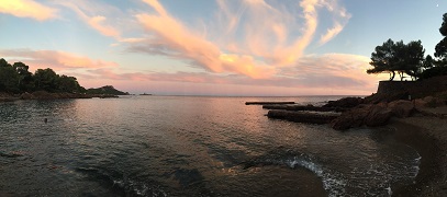 Plage à Saint Raphael